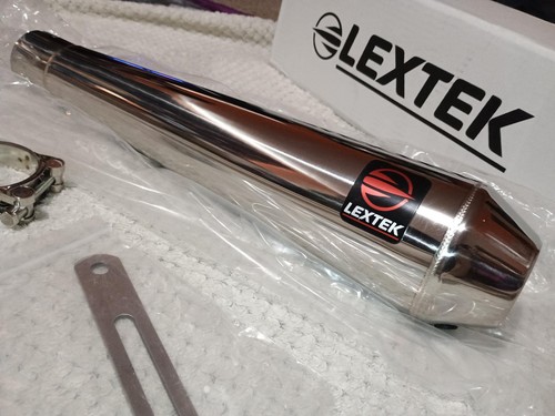 Lextek ac1 polished exhaust - lextek,
