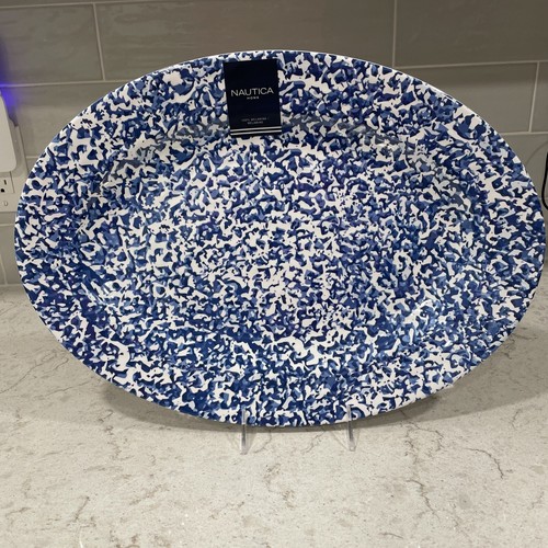 Nautica 18x13 blue - nautica, white