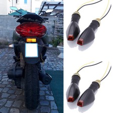 4Pcs Motorcycle Smoke Turn
