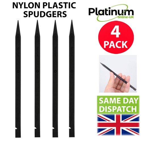 Black nylon plastic - black,