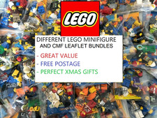 CHEAP LEGO MINIFIGURES & LEAFLET bundles/joblots - RANDOM, STAR WARS, NINJAGO