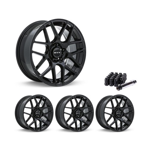 5x108 set rims black - 4, 18"