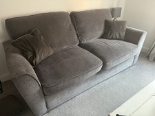 Grey Sofa And Matching Swivel