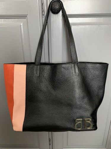 Large biba leather bag - leather,