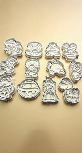 Super mario set cookie - mario,