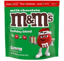 M&M's Milk Chocolate Holiday Blend 1077.3g Bag USA Import