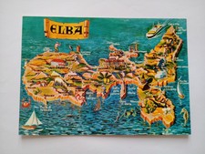 Elba carta geografica italia - carta,
