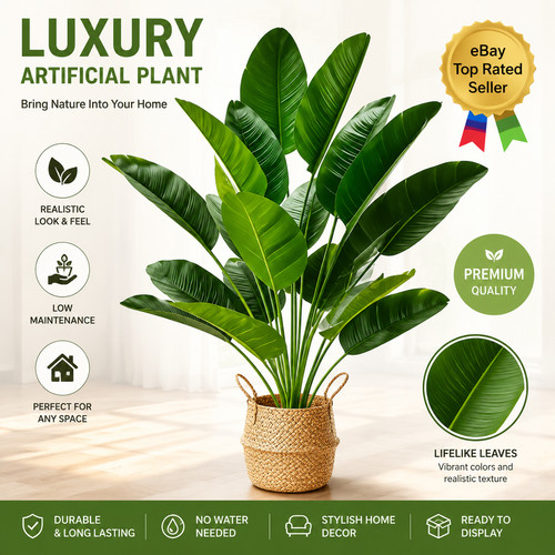Large artificial palm - artificial, tree
