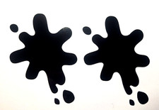 Lambretta ink splat GP scooter X 2