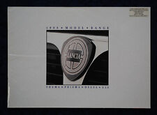 LANCIA 1988 MODEL RANGE DELTA THEMA VINTAGE UK BROCHURE - VERY GOOD CONDITION