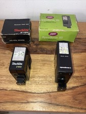 Two Vintage Electric Flash