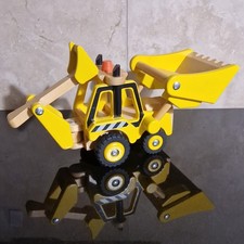 ELC (by Goki) Wooden Backhoe
