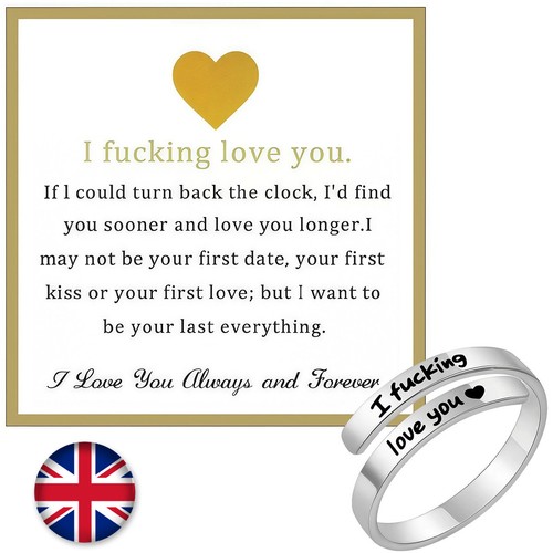 Fcking love you ring women - fcking,