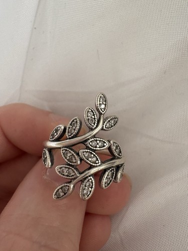 Genuine pandora leaf - pandora, ring