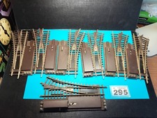 HORNBY DUBLO TWO-RAIL POINTS (4) 2728 RIGHT-HAND+(2) 2729 LEFT+2731 ELECTRICAL
