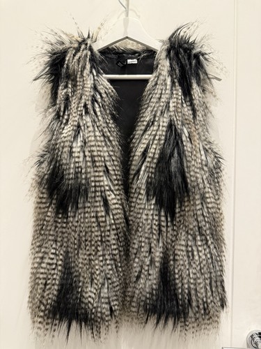Faux fur gilet - gilet, size