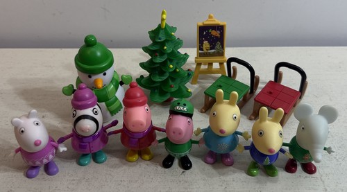 Peppa pig christmas winter - pig,