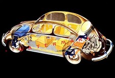 VW Beetle Bug Car Interiors