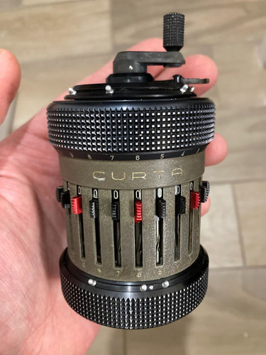 Curta calculator type - curta,