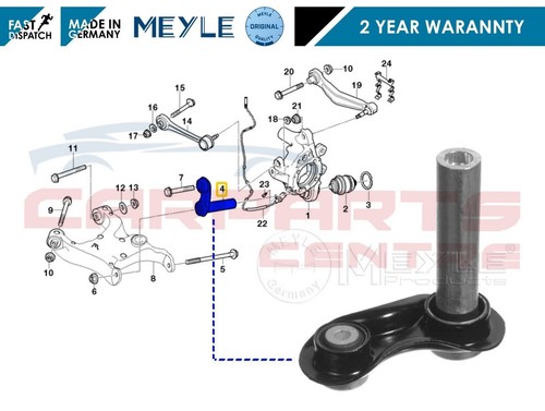 For bmw series - e39, rear