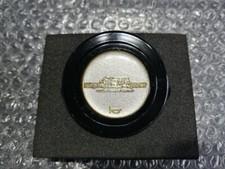 Mugen Horn Button Gold Black
