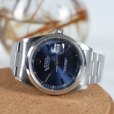 Rolex Datejust 36 | 2002 | Blue Sunburst Dial | 2002 | Ref. 16200