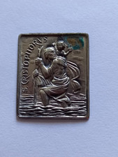 St Christopher Plaque, Carrying Child JESUS Across Water