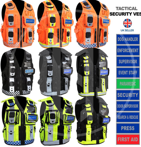 Viz security vest tactical - vest,