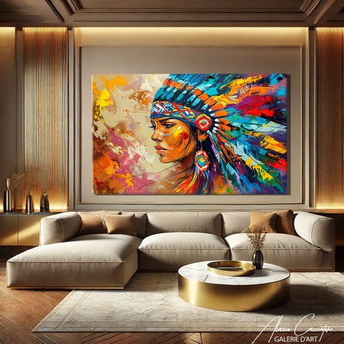 Native american wall art - native,
