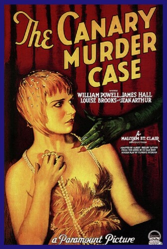 The canary murder case - murder,