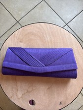 Jacques Vert Purple Clutch Bag