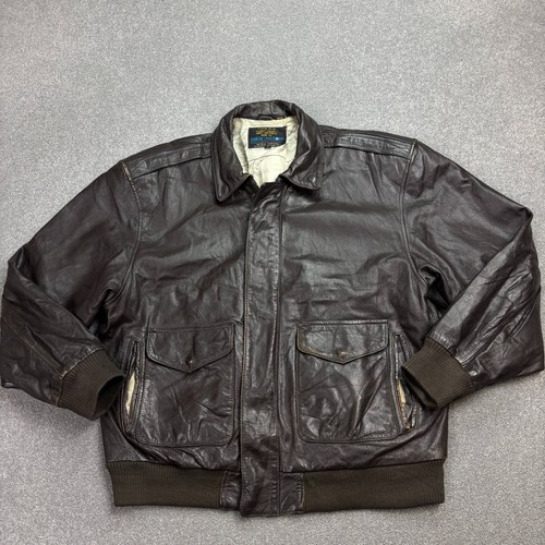 Leather flying jacket - flying,