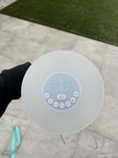 Wake Up Light Lamp Alarm Clock LED FM Radio Sunrise Sunset Simulation Nightlight