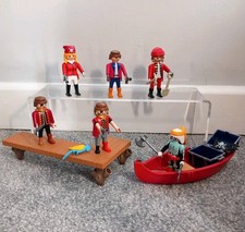 Playmobil Pirate Island Bundle - Ghost, Port, Treasure Chest, & Accessories