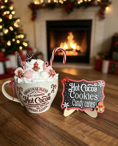 Gingerbread hot chocolate