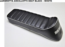 Lambretta SX TV LI GP Series 1 2 3 Ancillotti Type Dual Seat & Catch in Black