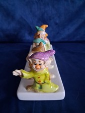 Disney's 7 Dwarfs Toast rack Clover loved all over promotion. Ceramic
