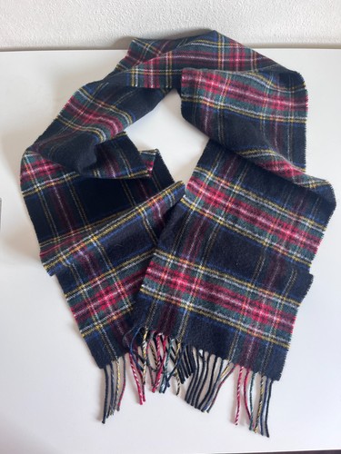 Martens scarf wool check - dr.,