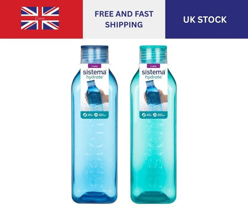 Sistema square water bottles - sistema,