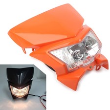 Orange Motorcycle Front