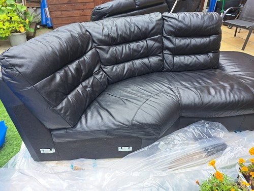Dfs black leather - , hand
