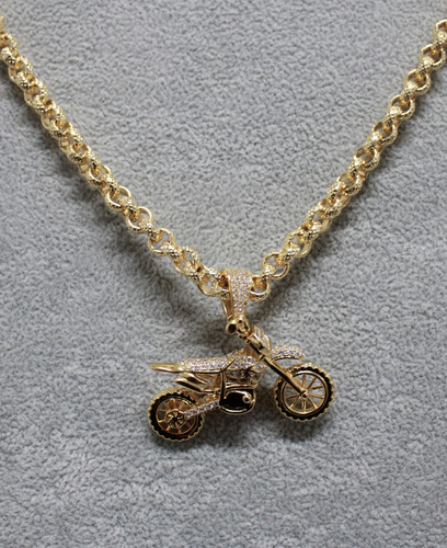 Mens 9ct gold - mens, bike