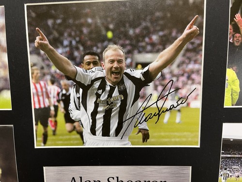 Alan shearer signed photo - signed,