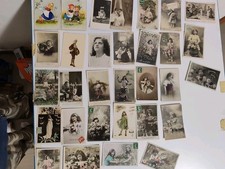 31 Antique French Postcards
