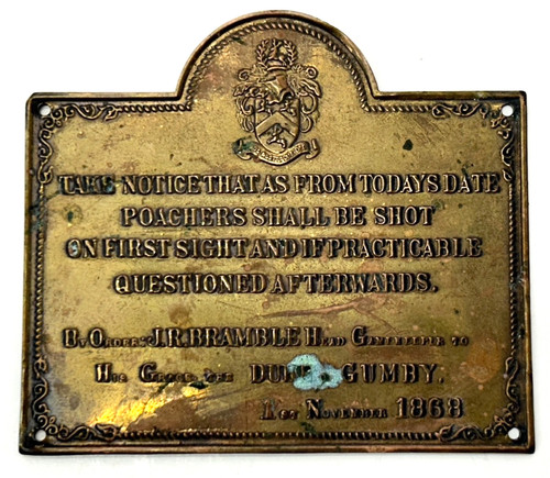 1868 british duke gumby - 1868,