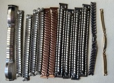 Gold filled lot watch bands - gold,
