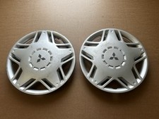 2X 13” Mitsubishi CJ CA Colt Lancer Mirage Galant Steel wheel cap cover Hub Trim