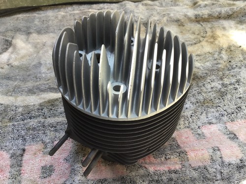 Vespa ss180 rare cylinder head - vespa,