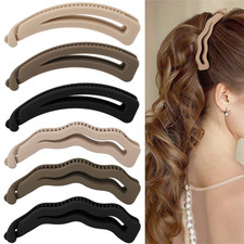 6pcs banana clips hair matte - clips, hair,