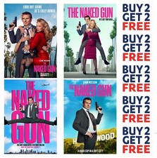 THE NAKED GUN POSTER ART PRINT A4 A3 SIZE  - BUY 2 GET ANY 2 FREE!